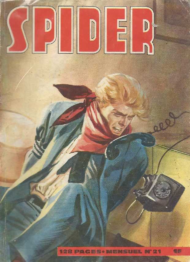 Scan de la Couverture Spider Agent Spcial n 21